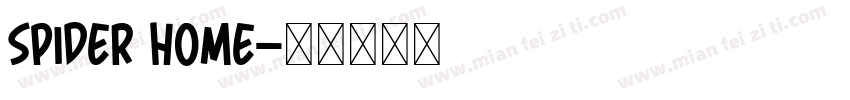 Spider Home字体转换